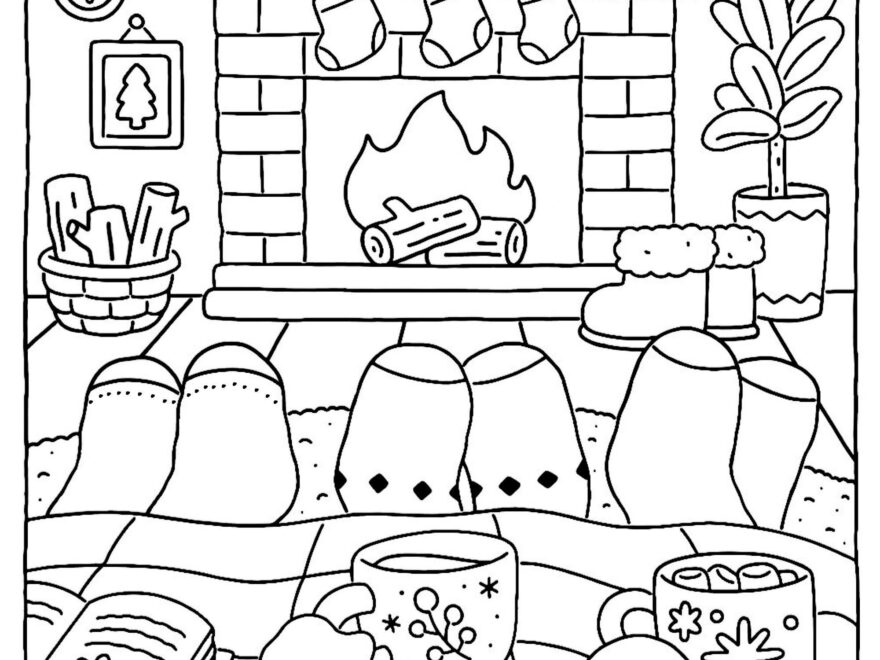 10 Bold And Easy Coloring Pages Bold And Easy Coloring Book Chibi Coloring Page Kawaii Coloring Book Stress Relief Coloring Print Pdf Etsy