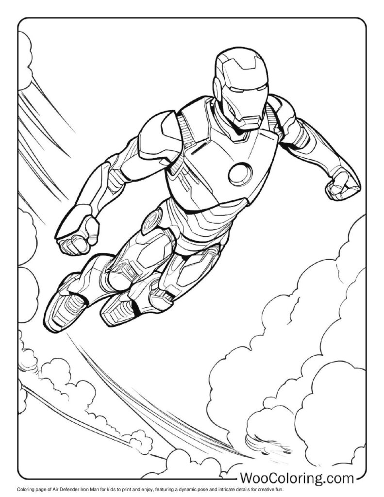 iron man coloring pages