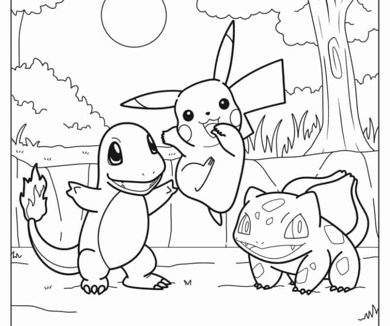 100 Pokemon Coloring Pages Free PDF Printables