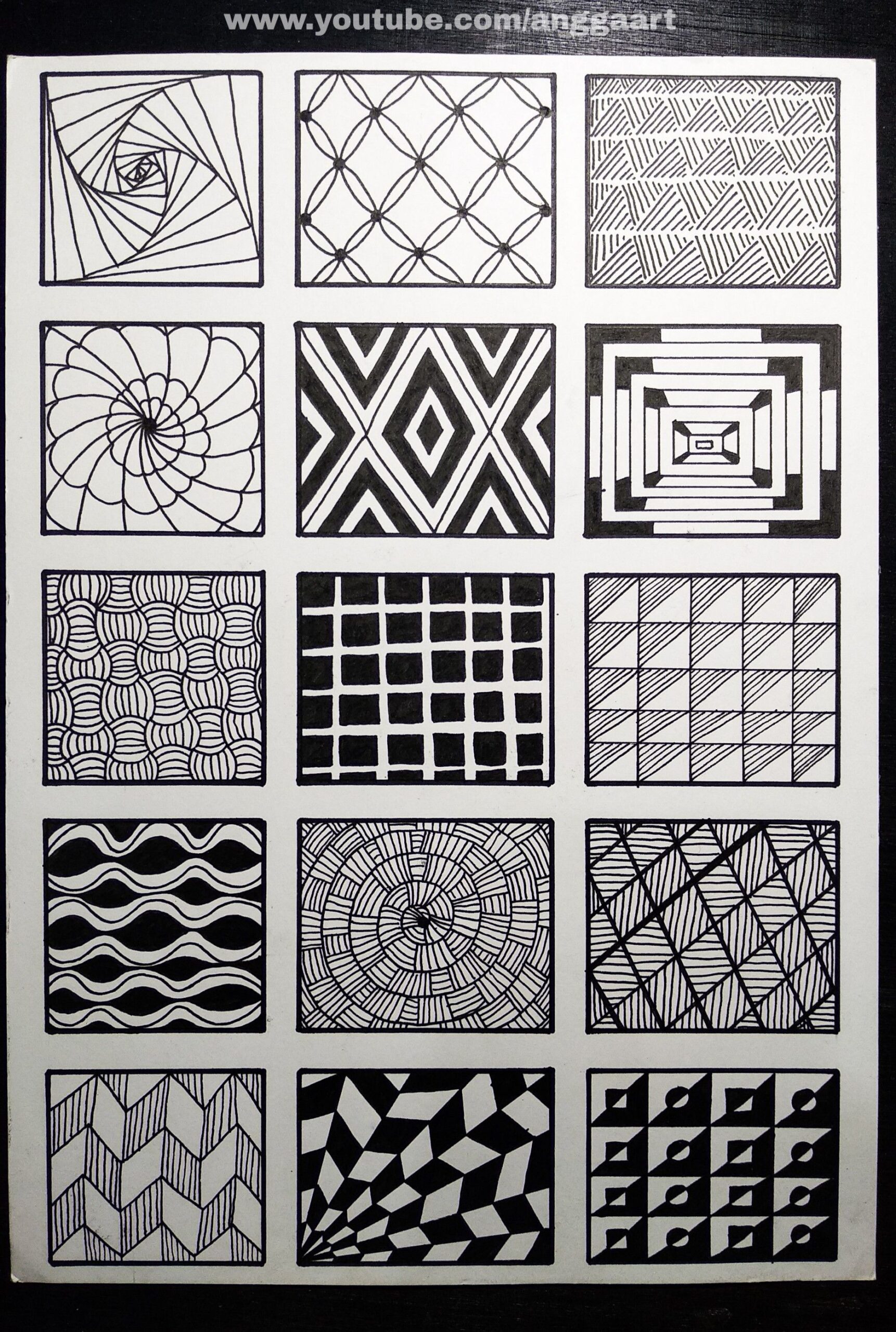 100 Zentangle Patterns