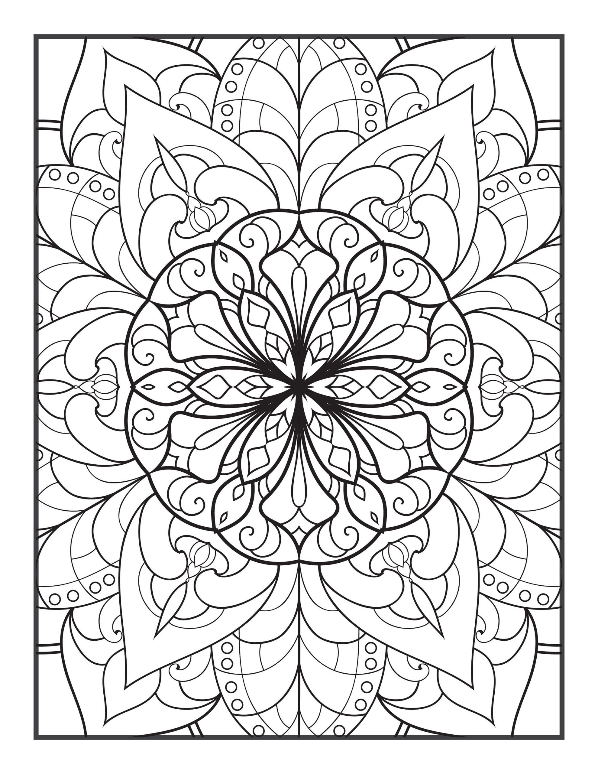 1000 Printable Coloring Pages For Teens And Adults Digital Download Etsy