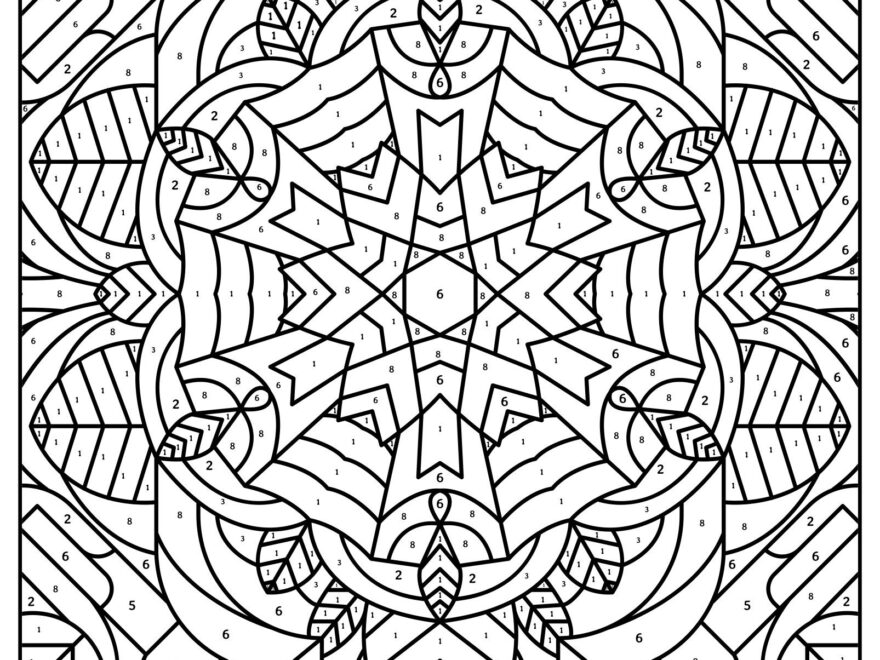 12 Color By Number Printable Ideas Color By Number Printable Adult Color By Number Coloring Pages