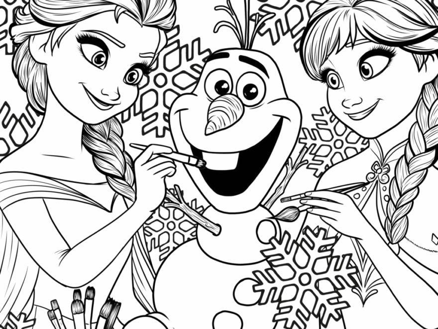 12 Elsa Coloring Pages For Little Frozen Fans TheToyZone