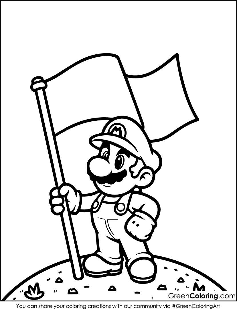 super mario coloring printables super mario coloring printables