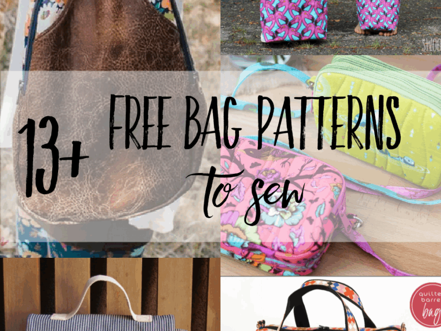 13 Free Bag Patterns To Download And Sew Swoodson Says