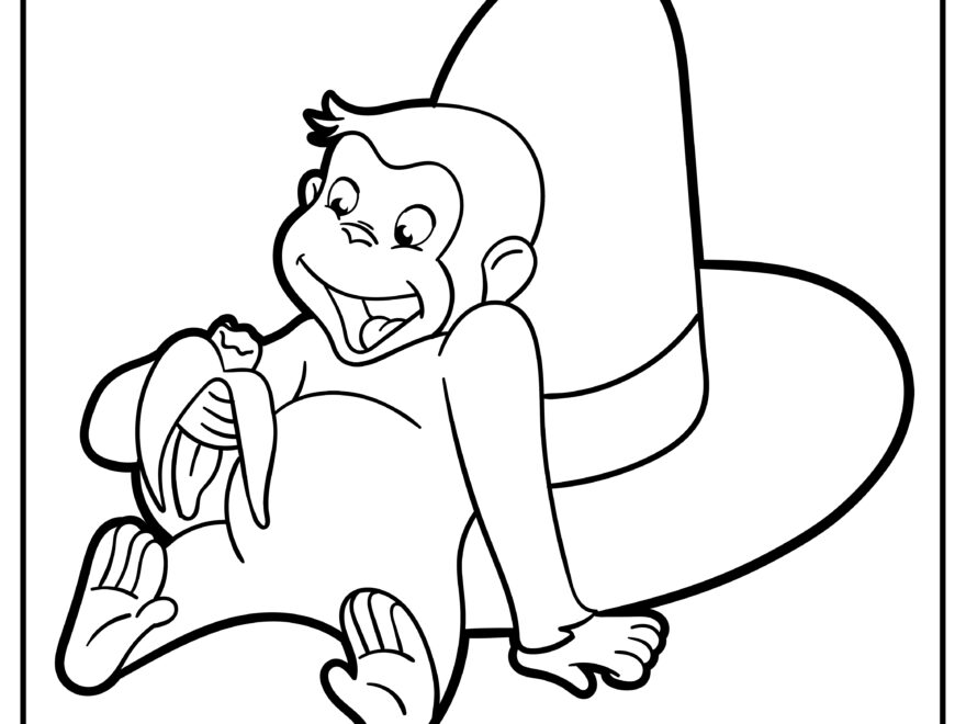 15 Curious George Coloring Pages 100 Free Printables