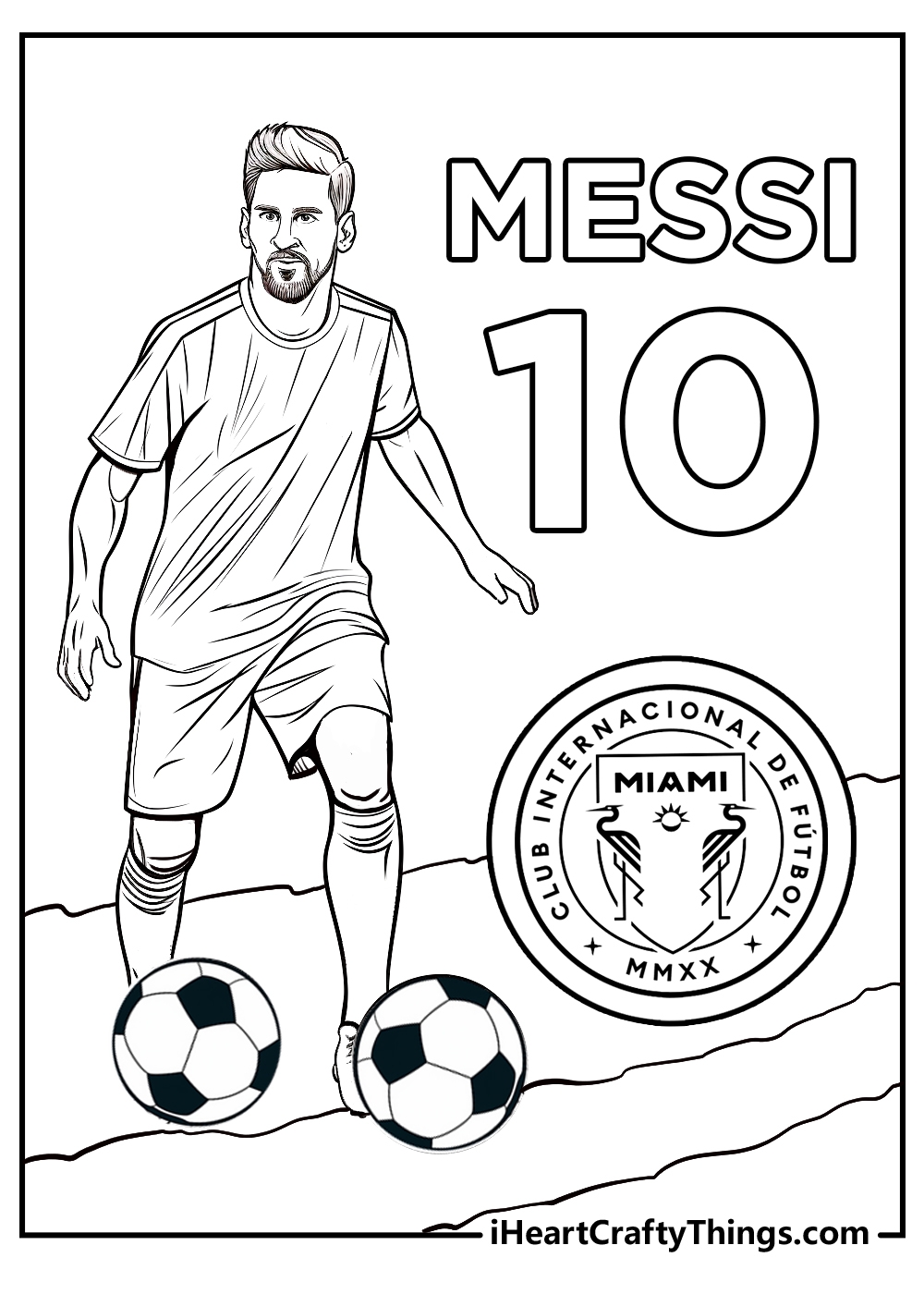 15 Free Messi Coloring Pages Printable Easy PDFs 15 Free Messi Coloring Pages Printable Easy PDFs