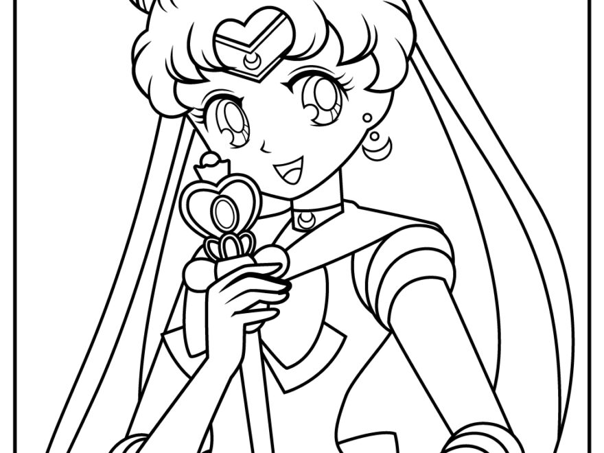 15 Sailor Moon Coloring Pages 100 Free Printables