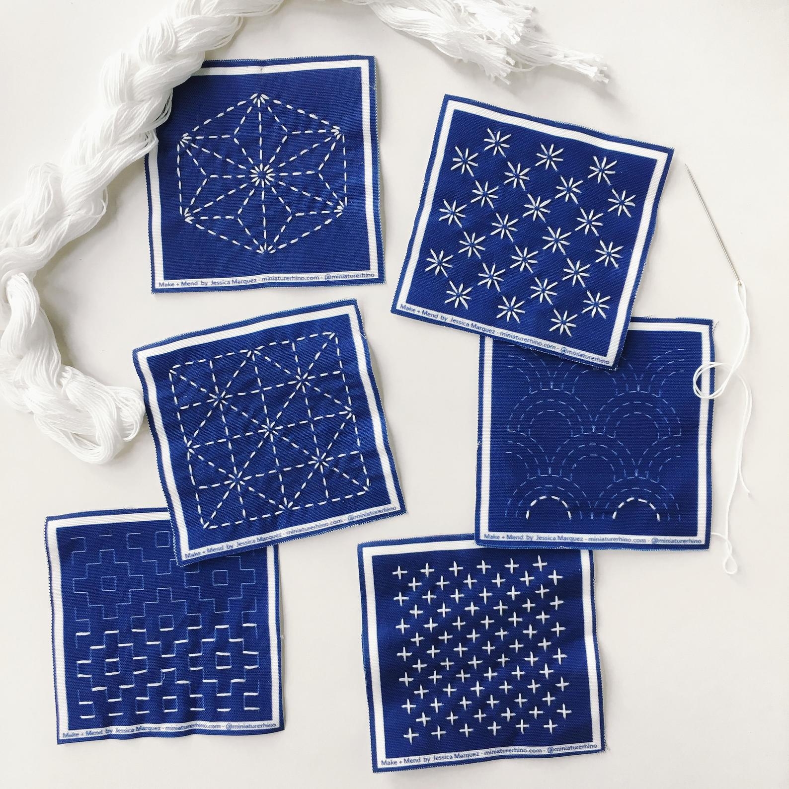printable sashiko patterns