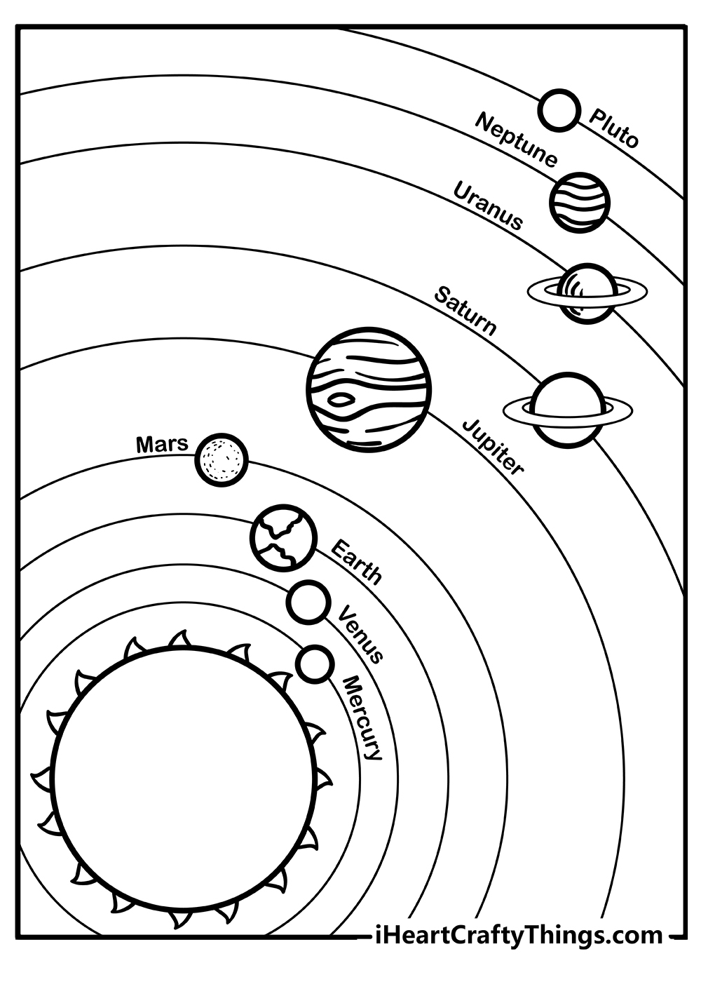 15 Solar System Coloring Pages 100 Free Printables  15 Solar System Coloring Pages 100 Free Printables