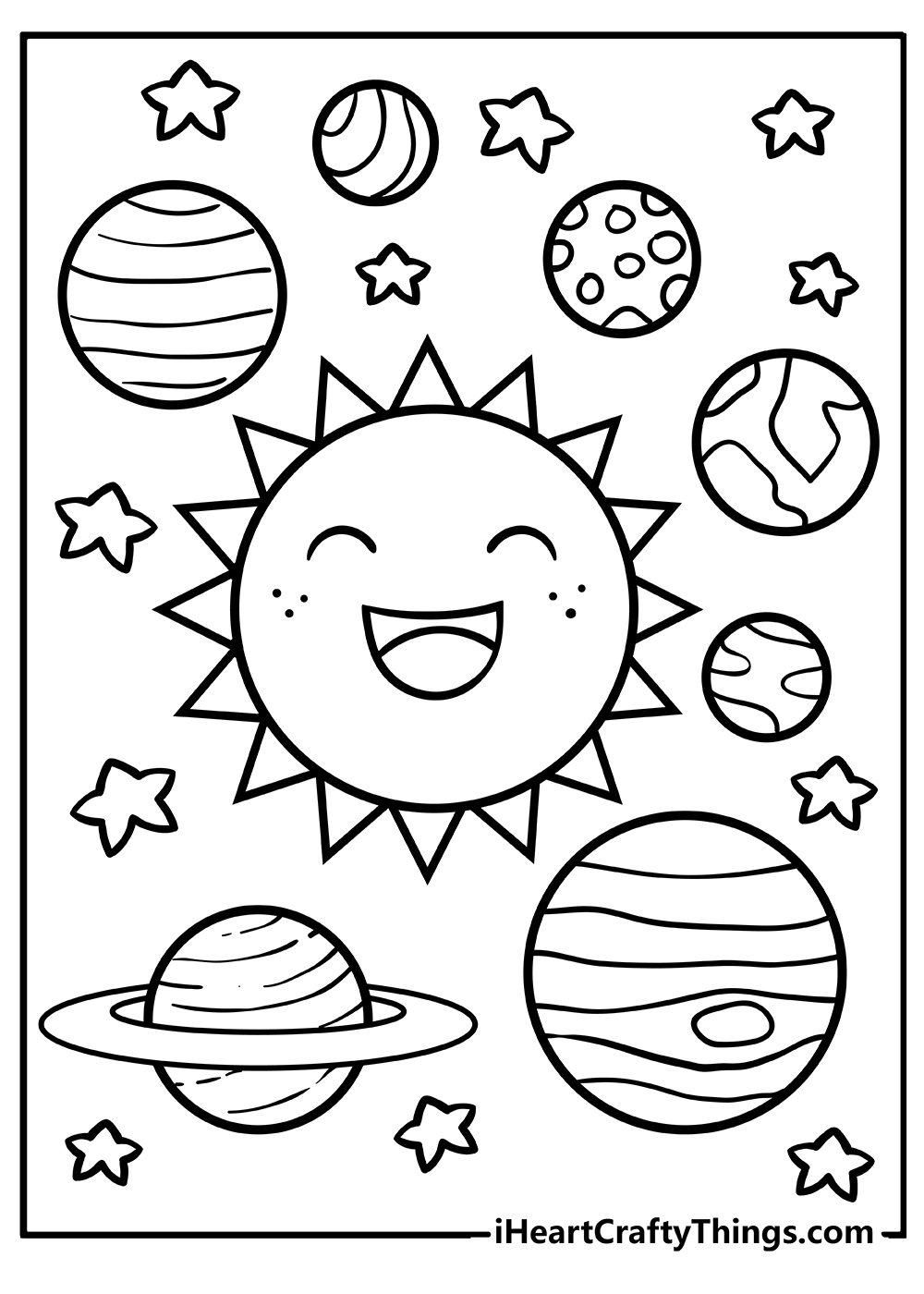 15 Solar System Coloring Pages 100 Free Printables  15 Solar System Coloring Pages 100 Free Printables