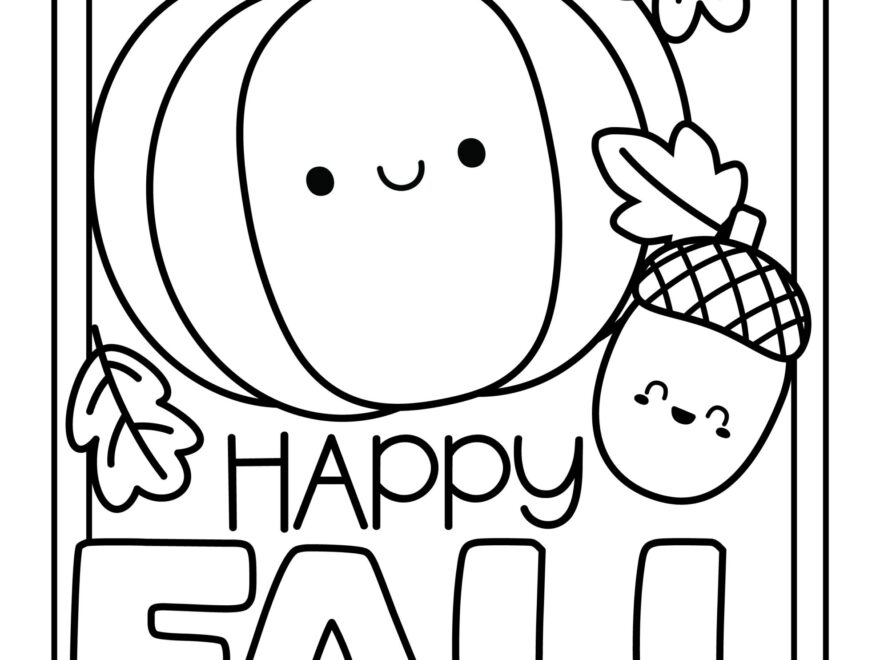 16 Fall Coloring Pages Free Printable PDF Downloads Cute Coloring Pages For Kids