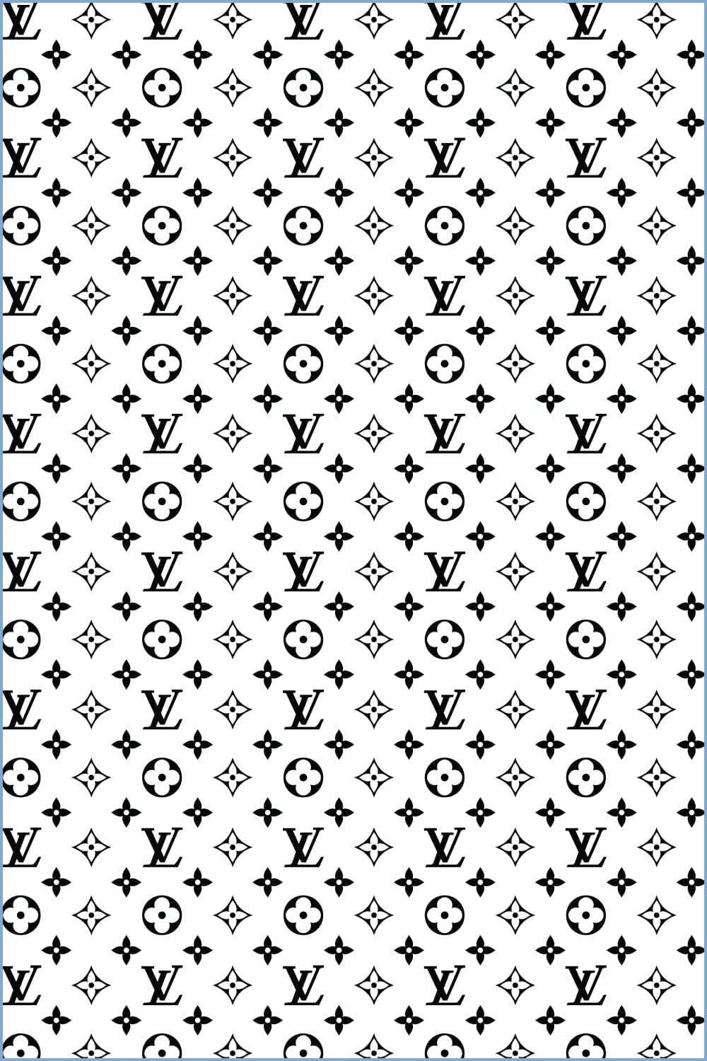 printable louis vuitton pattern