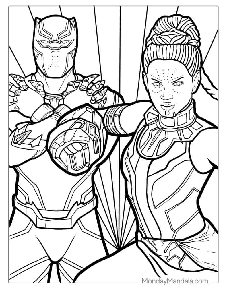 20 Black Panther Coloring Pages Free PDF Printables  20 Black Panther Coloring Pages Free PDF Printables