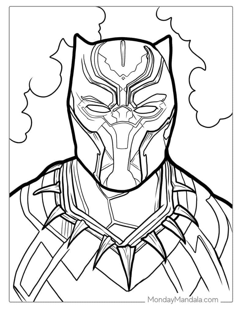 20 Black Panther Coloring Pages Free PDF Printables  20 Black Panther Coloring Pages Free PDF Printables