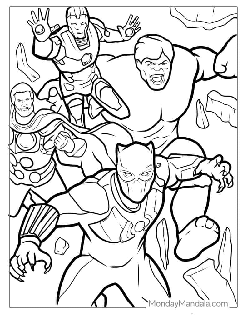 20 Black Panther Coloring Pages Free PDF Printables  20 Black Panther Coloring Pages Free PDF Printables
