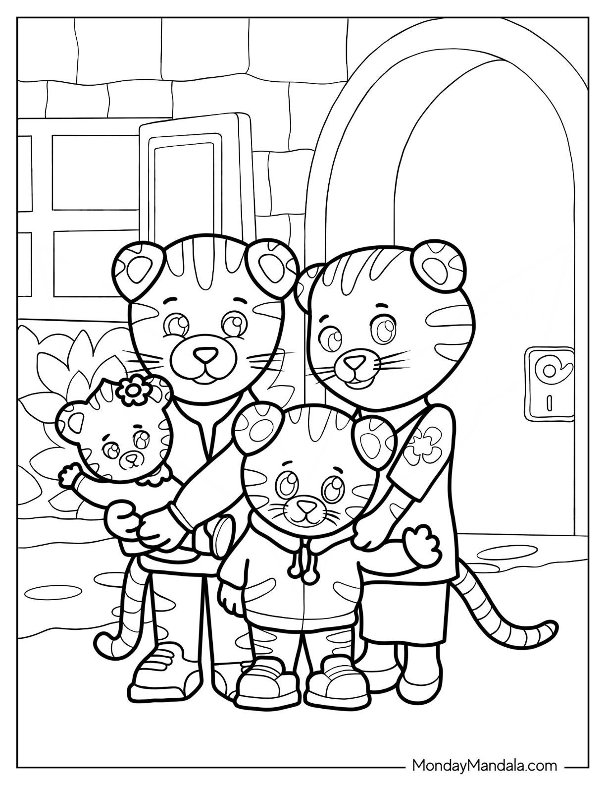 20 Daniel Tiger Coloring Pages Free PDF Printables 20 Daniel Tiger Coloring Pages Free PDF Printables