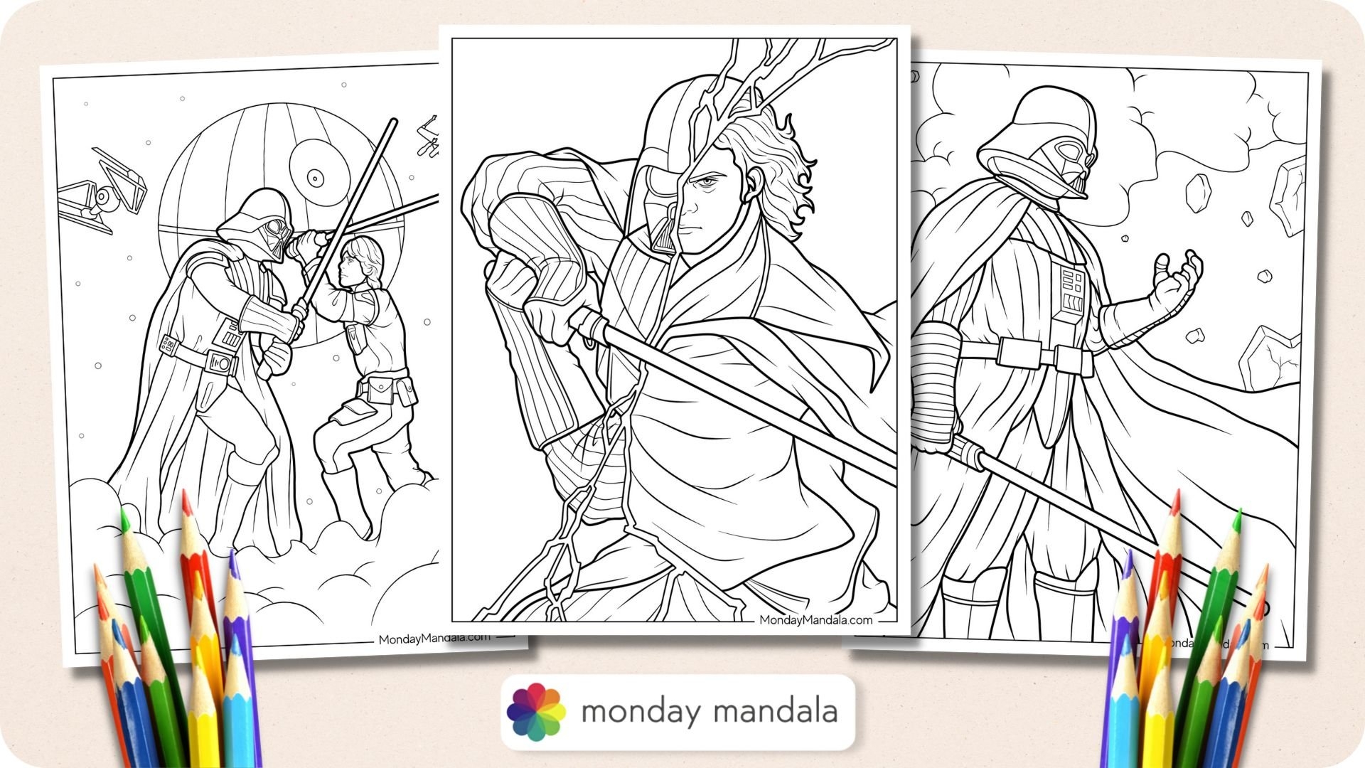 darth vader coloring pages