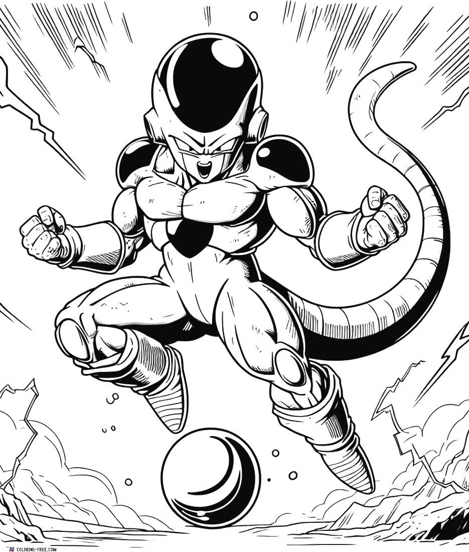 dragon ball z coloring pages