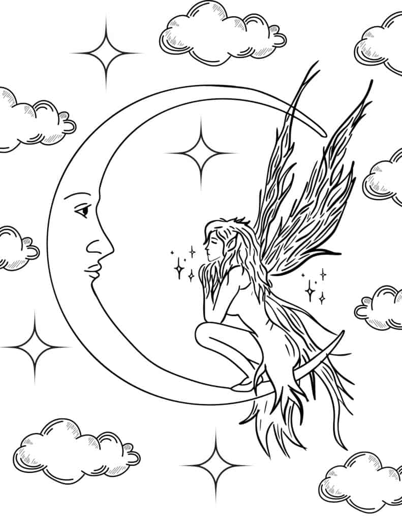 20 Free Printable Fairy Coloring Pages Prudent Penny Pincher 20 Free Printable Fairy Coloring Pages Prudent Penny Pincher