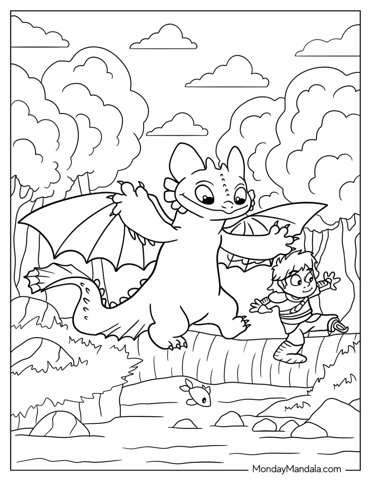 20 How To Train Your Dragon Coloring Pages Free PDFs 20 How To Train Your Dragon Coloring Pages Free PDFs