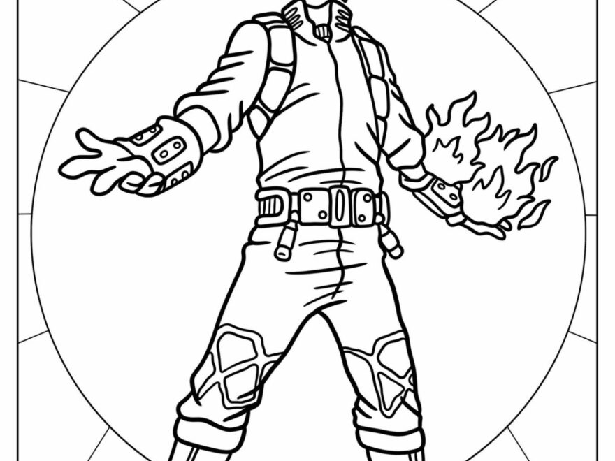 20 My Hero Academia Coloring Pages Free PDF Printables