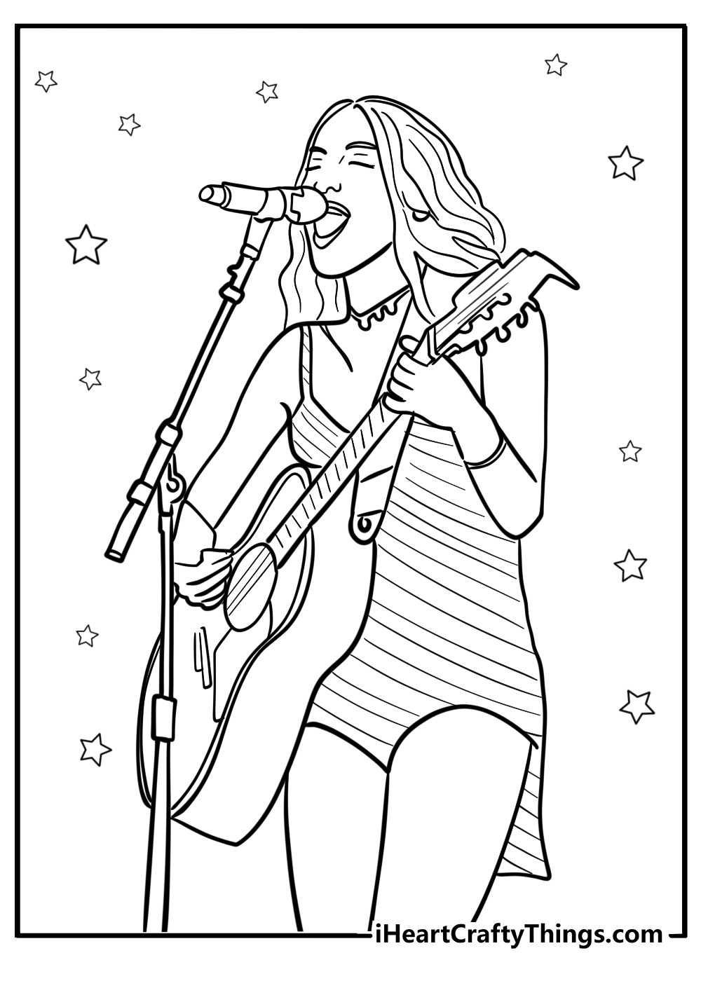 20 New Olivia Rodrigo Coloring Pages 100 Free To Print 