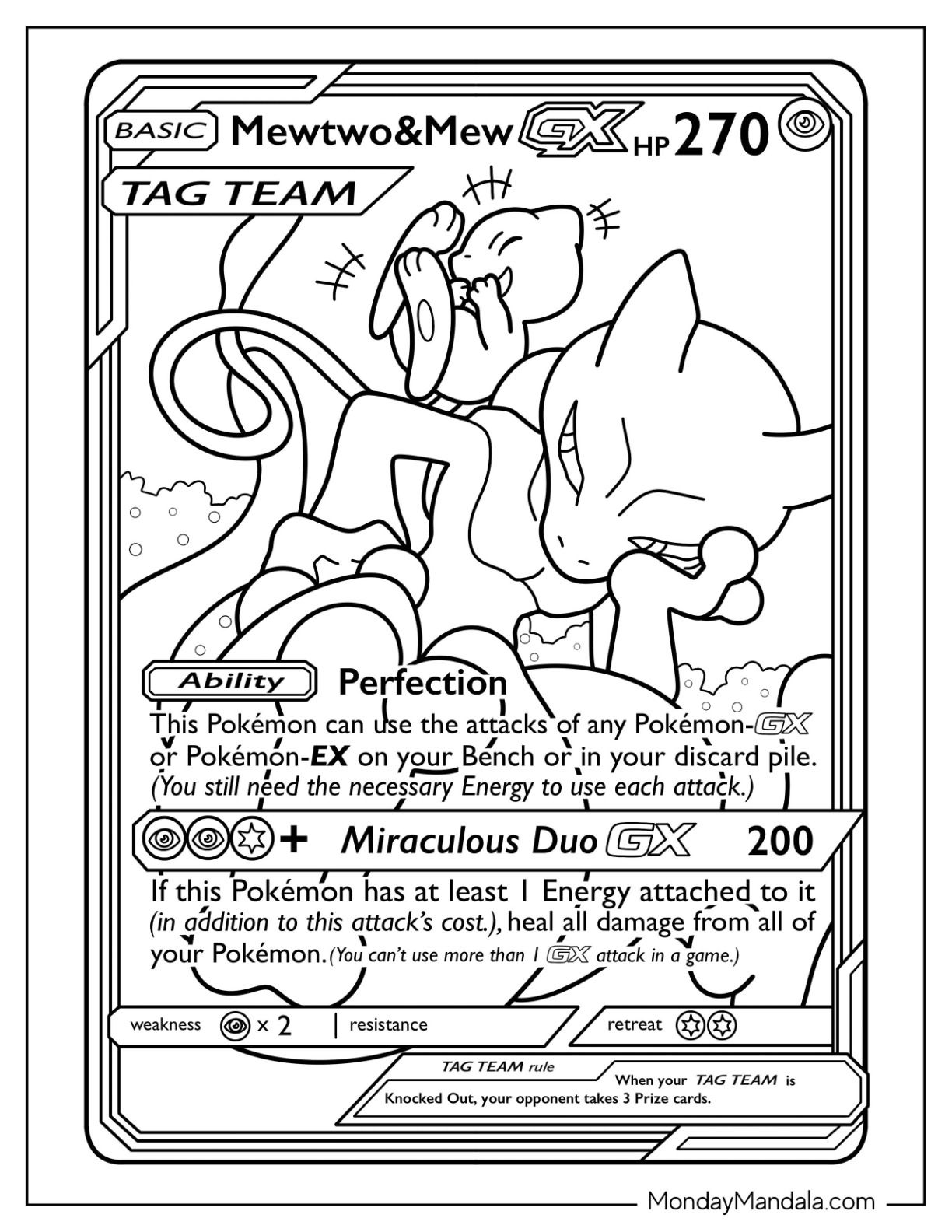 coloring pages of pokemon cards