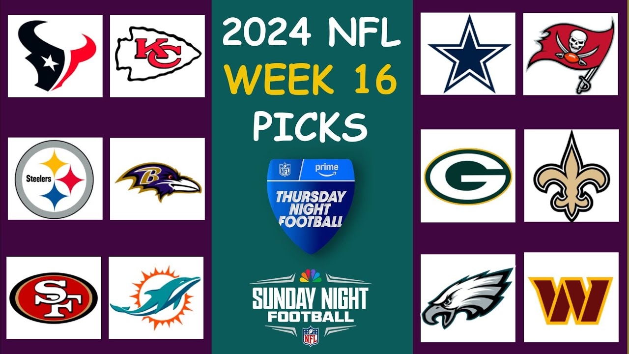 2024 NFL WEEK 16 GAME PICKS FULL WEEK PREDICTIONS YouTube 2024 NFL WEEK 16 GAME PICKS FULL WEEK PREDICTIONS YouTube