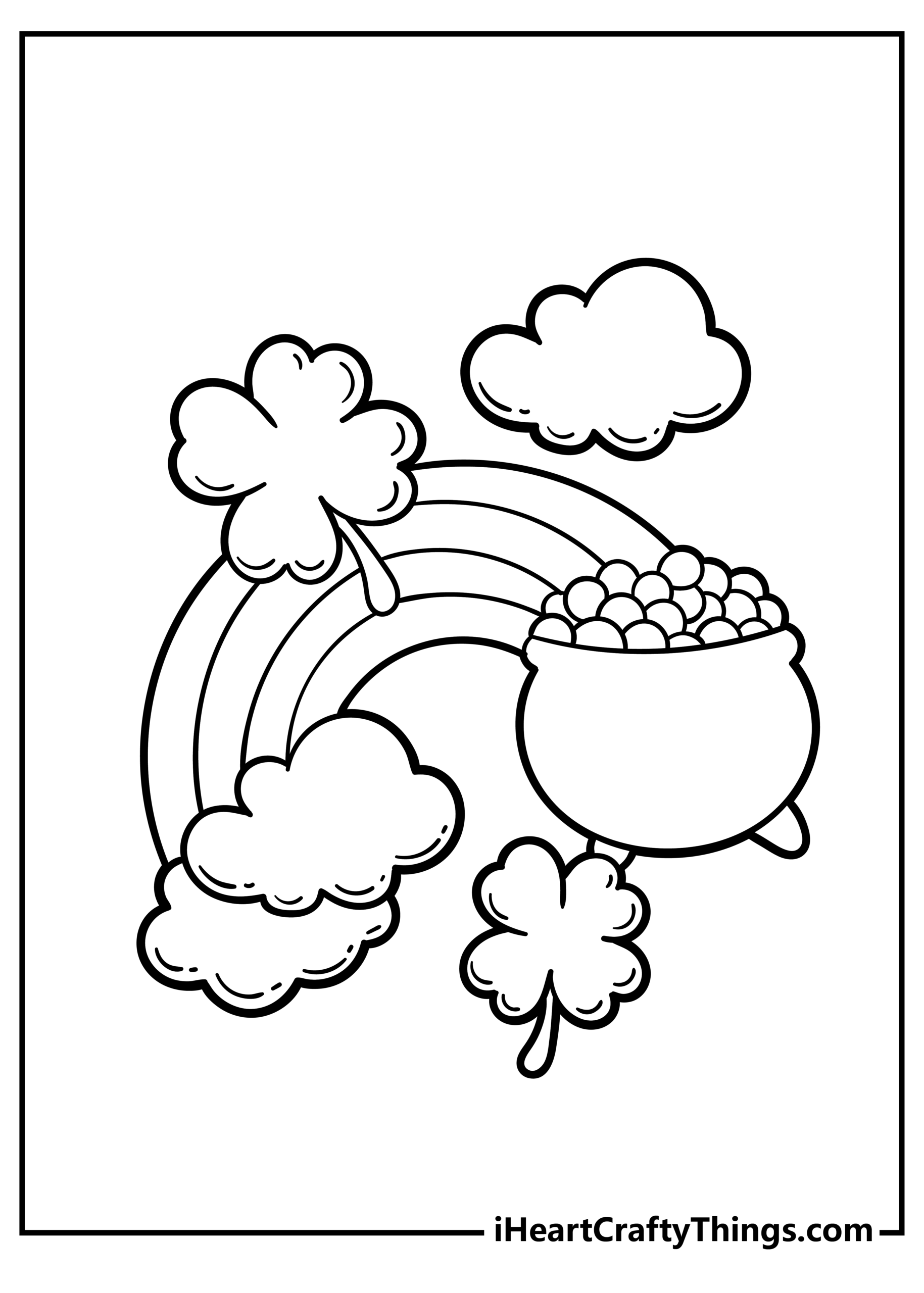 2025 St Patrick s Day Coloring Pages 51 Free Printables  2025 St Patrick s Day Coloring Pages 51 Free Printables