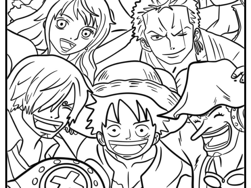 21 New One Piece Coloring Pages 100 Free To Print