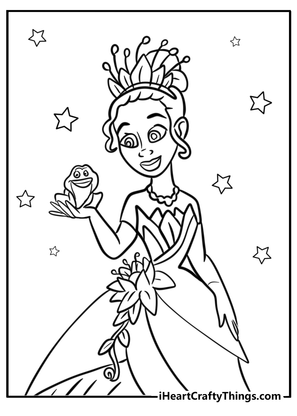 21 New Princess And The Frog Coloring Pages 100 Free To Print 