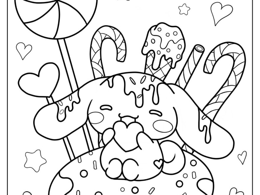 22 Cinnamoroll Coloring Pages Free PDF Printables