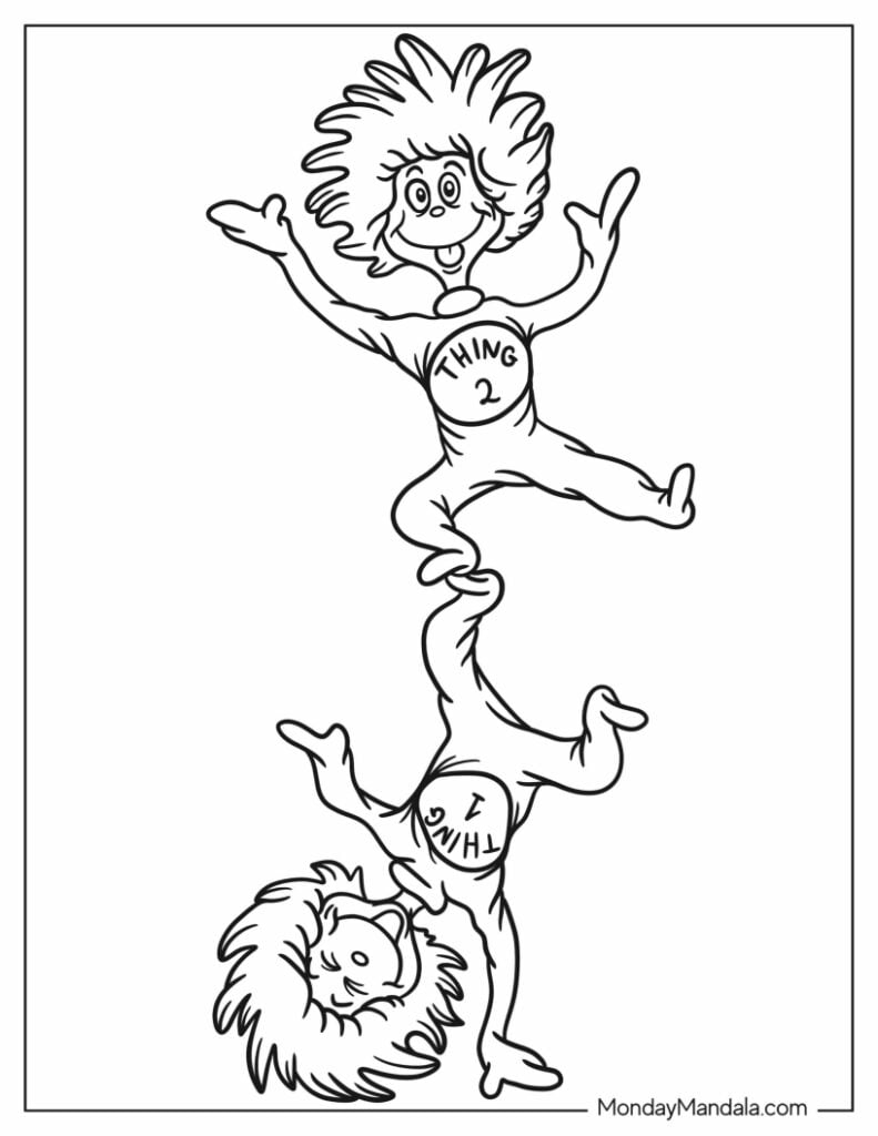 22 Dr Seuss Coloring Pages Free PDF Printables  22 Dr Seuss Coloring Pages Free PDF Printables