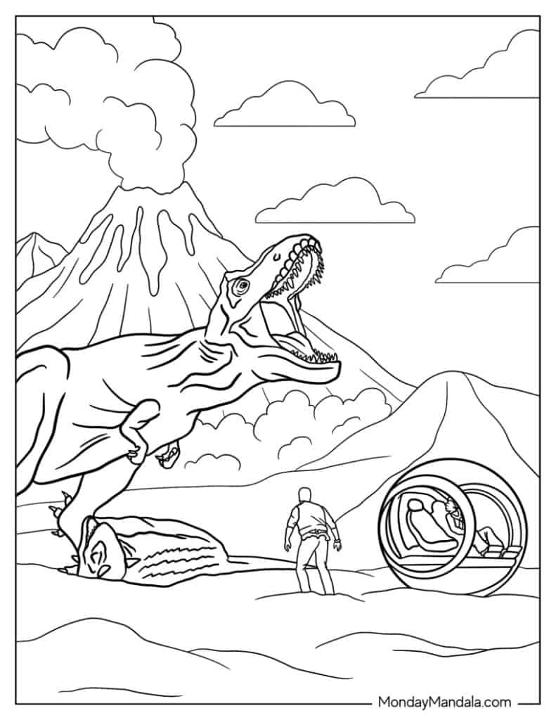 22 Jurassic Park Coloring Pages Free PDF Printables 22 Jurassic Park Coloring Pages Free PDF Printables