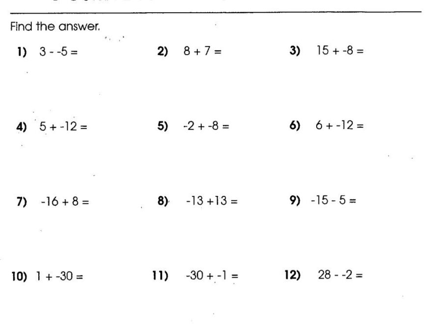 22 Math Integers Ideas Math Integers Integers Positive Numbers