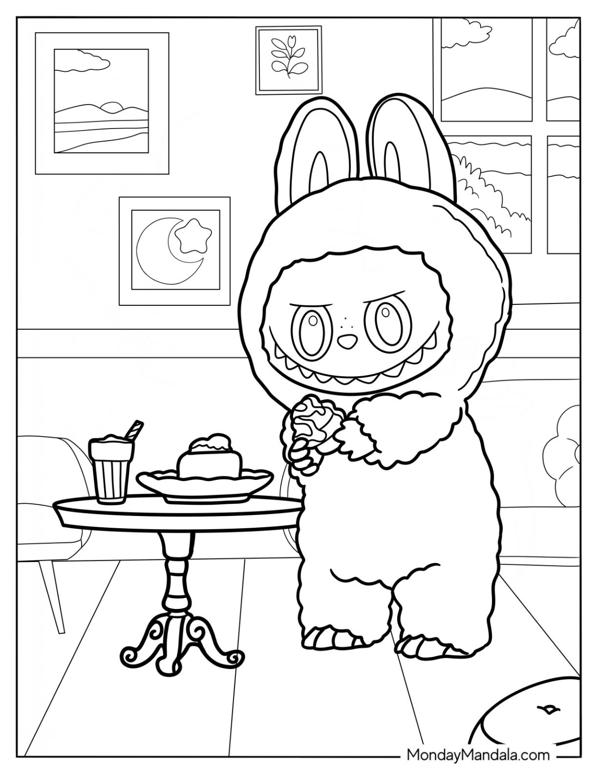 23 Labubu Coloring Pages Free PDF Printables  23 Labubu Coloring Pages Free PDF Printables