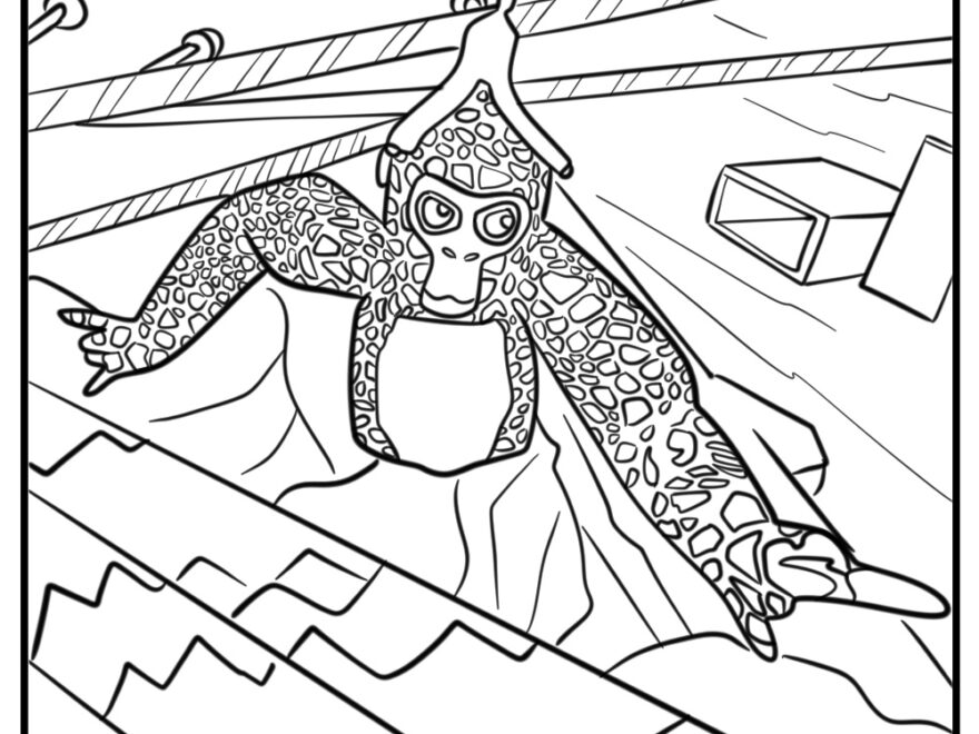 23 New Gorilla Tag Coloring Pages 100 Free To Print