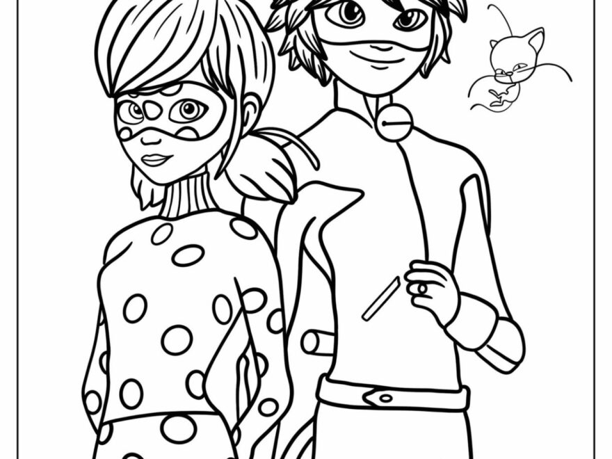 24 Miraculous Ladybug Coloring Pages Free PDF Printables