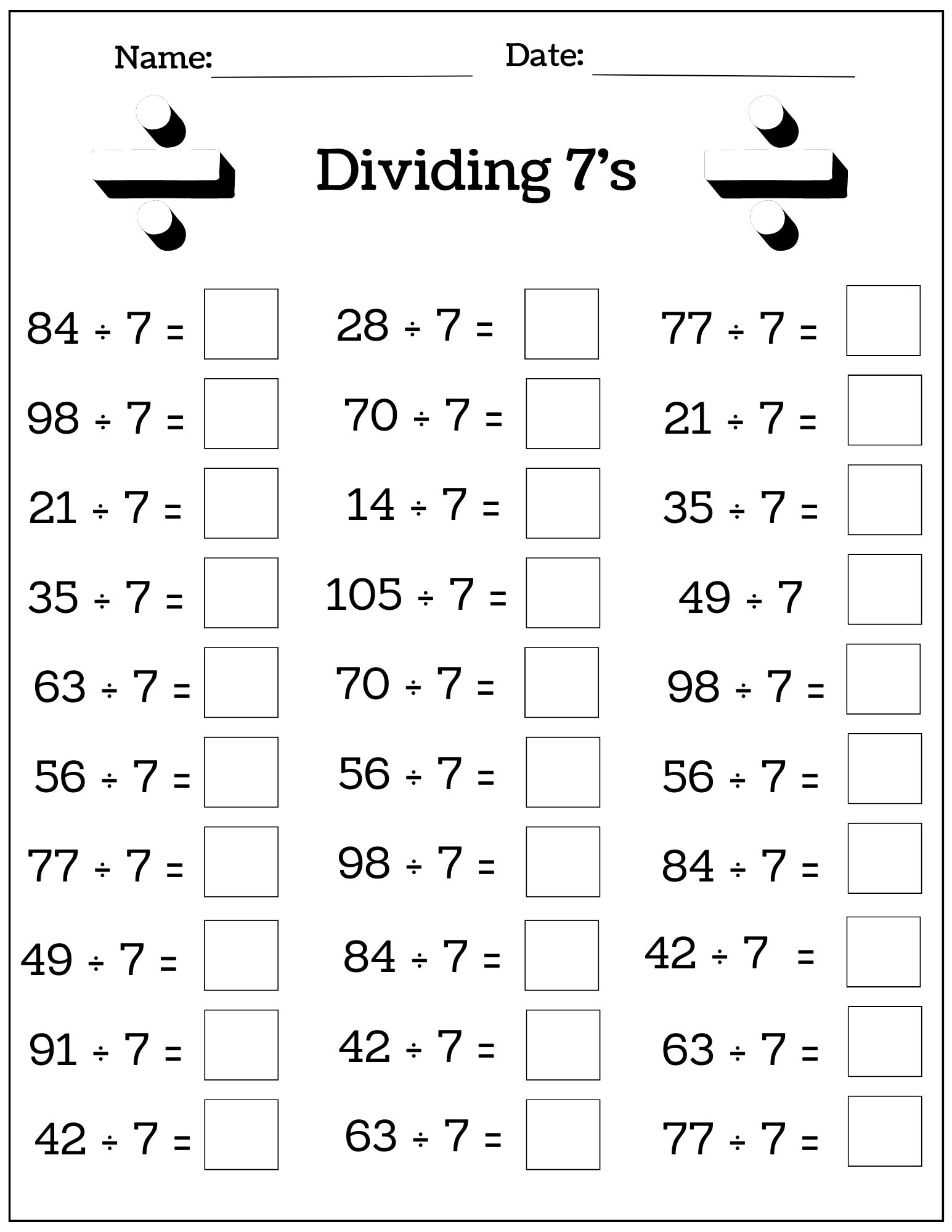 24 Printable Multiplication And Division Worksheets 1 12 Fill In The Blanks With Answer Pages Maths Drills Etsy Israel 24 Printable Multiplication And Division Worksheets 1 12 Fill In The Blanks With Answer Pages Maths Drills Etsy Israel