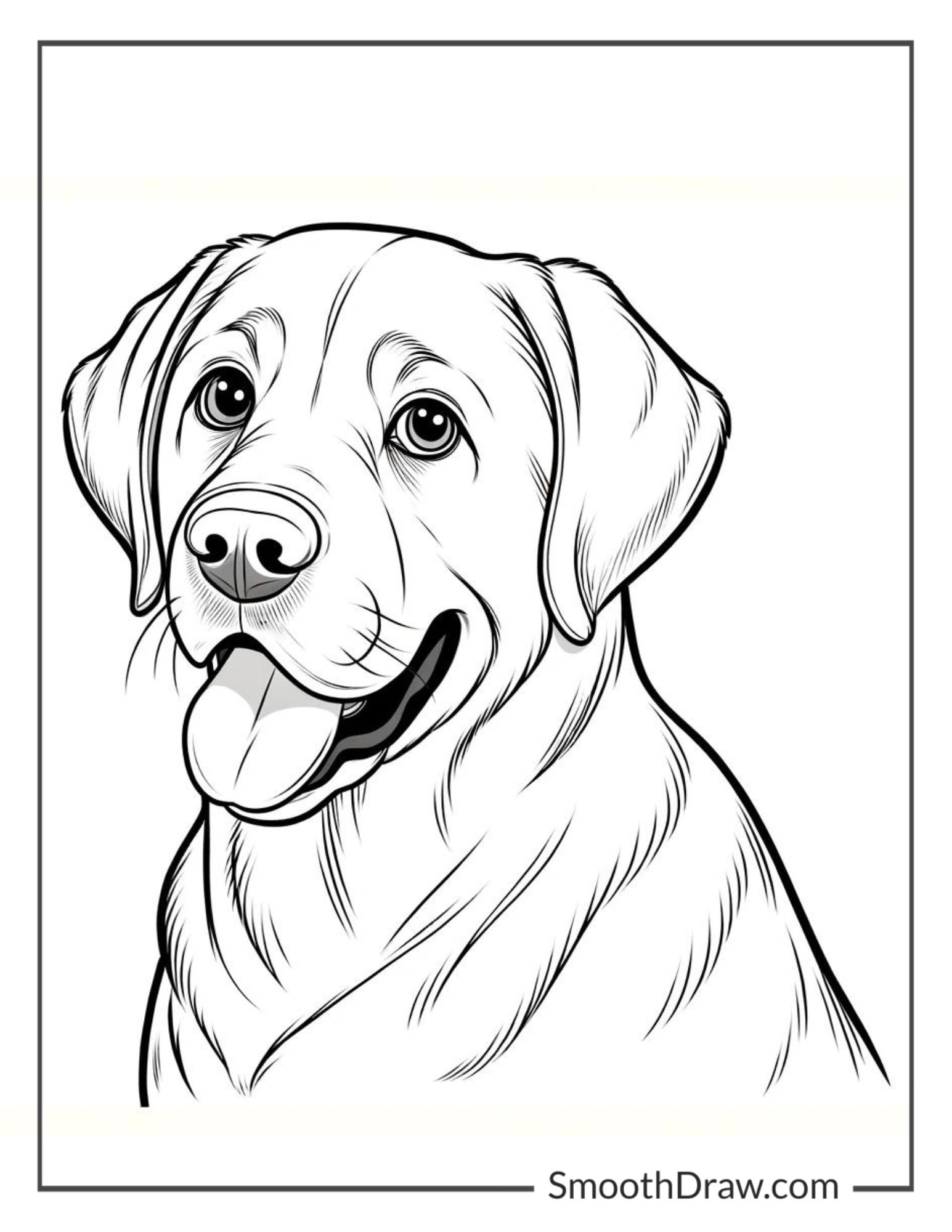dog coloring pictures printable