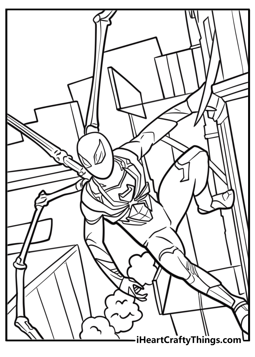 free printable coloring pages of spiderman free printable coloring pages of spiderman