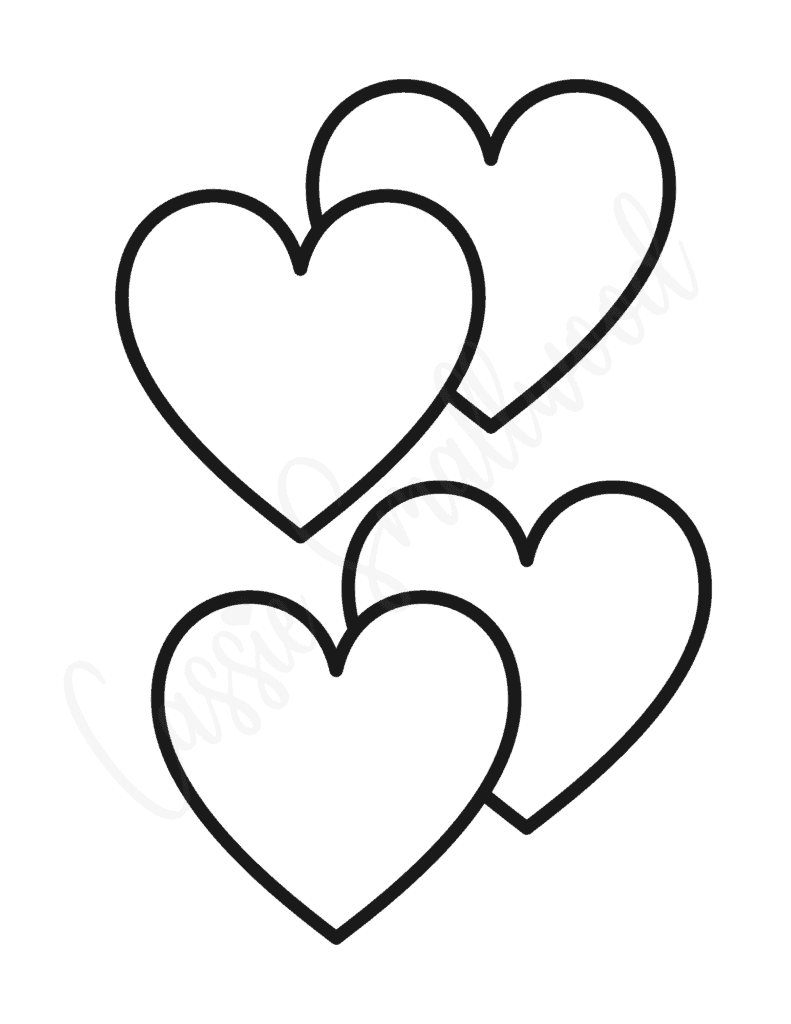 25 FREE Printable Heart Templates Small To Large Sizes Cassie Smallwood 25 FREE Printable Heart Templates Small To Large Sizes Cassie Smallwood