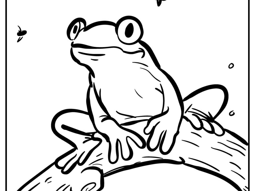 25 Frog Coloring Pages 100 Free Printables