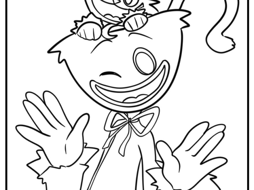 25 Huggy Wuggy Coloring Pages For Kids 100 Free To Print