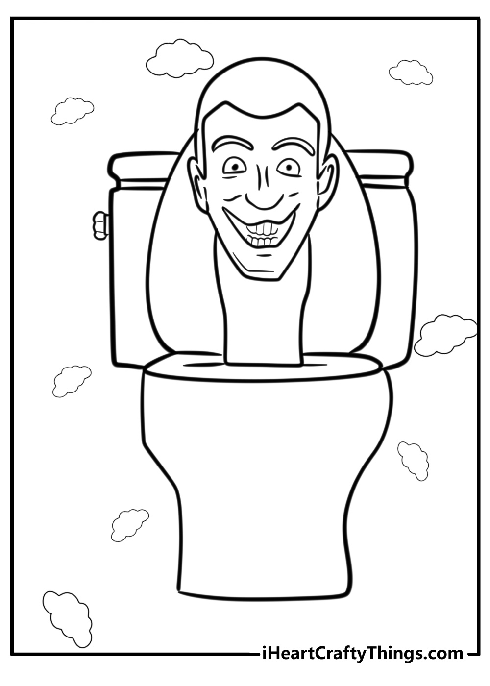 25 New Skibidi Toilet Coloring Pages 100 Free To Print 