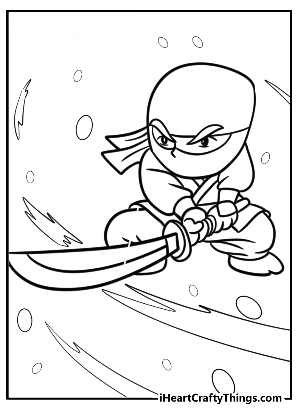 ninja printables coloring sheets
