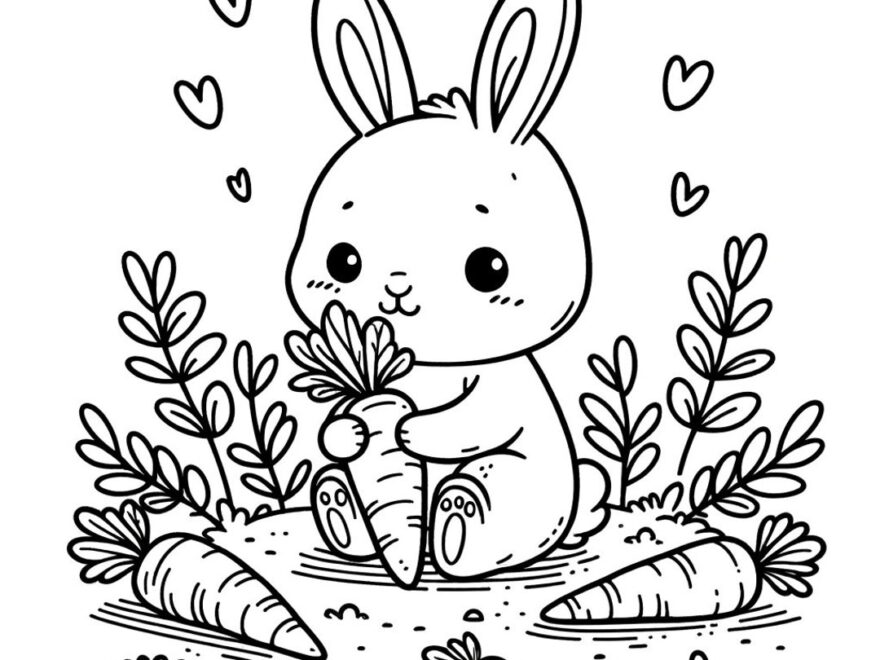 25 Rabbit Coloring Pack Cute Rabbit Coloring Pages Easter Coloring Bundle Easter Bunny Coloring Easter Coloring Etsy