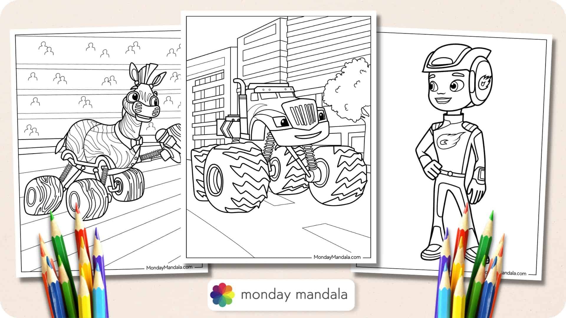 26 Blaze And The Monster Machine Coloring Pages Free 26 Blaze And The Monster Machine Coloring Pages Free