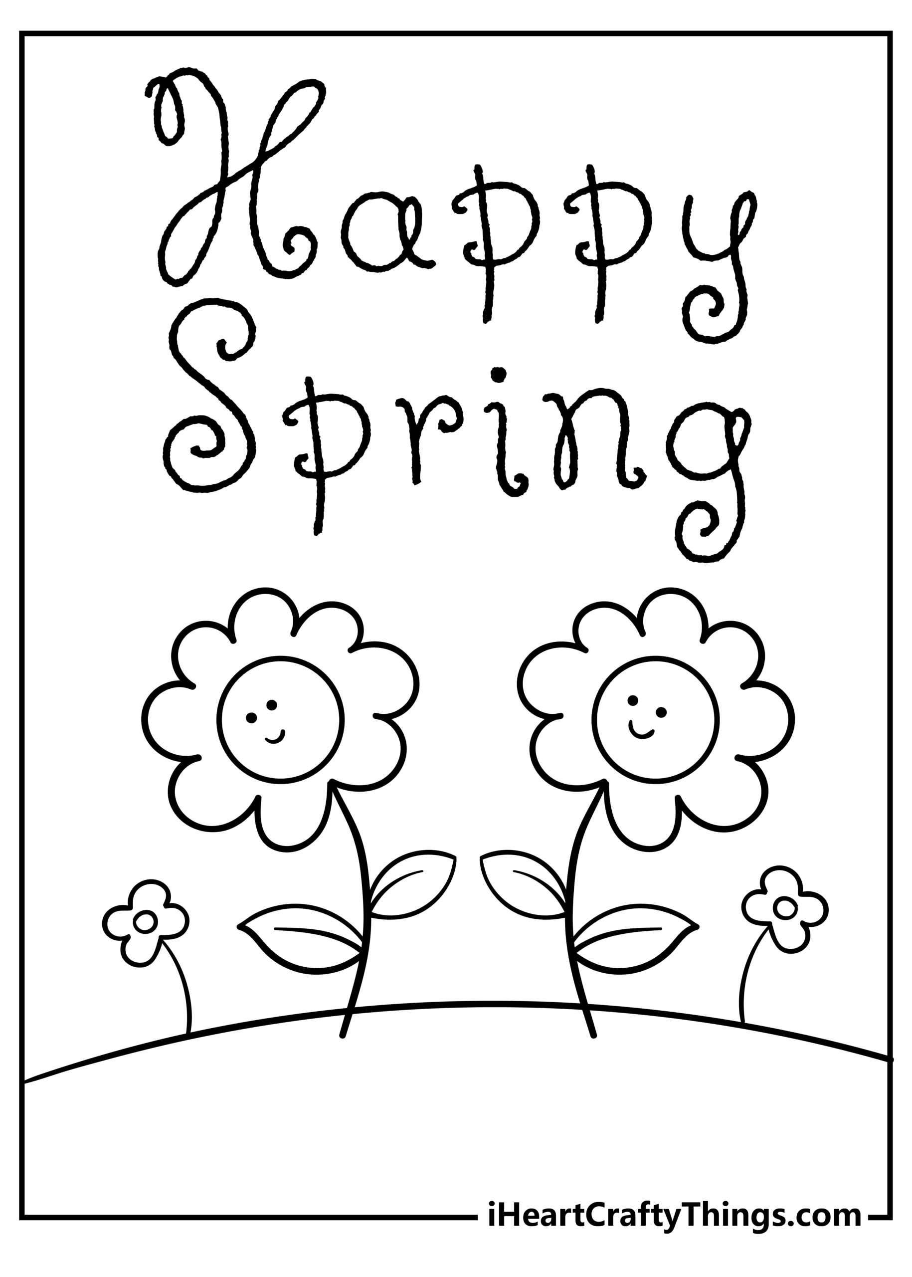 free printable springtime coloring pages free printable springtime coloring pages